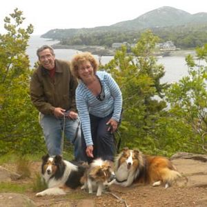 Family pic on top of Bar Island
